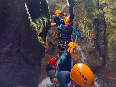 Descente du canyon du Grenant et du canyon du Tréfond pour 2 adultes et 2 enfants