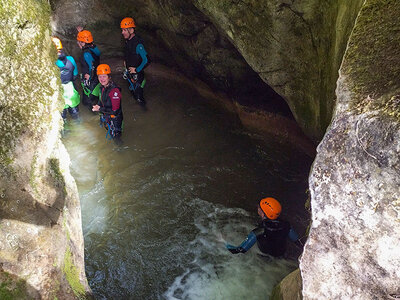 Coffret Descente du canyon du Grenant et du canyon du Tréfond pour 2 adultes et 2 enfants