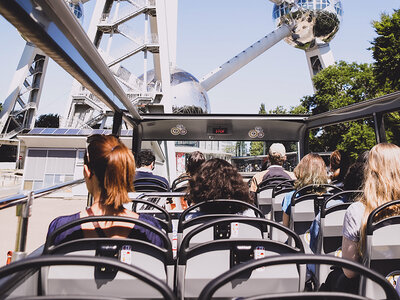 Visite de Bruxelles pour 1 personne en bus Hop-on Hop-off