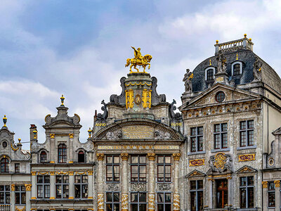 Cadeaubon Hop-on Hop-off bustour door Brussel voor 2