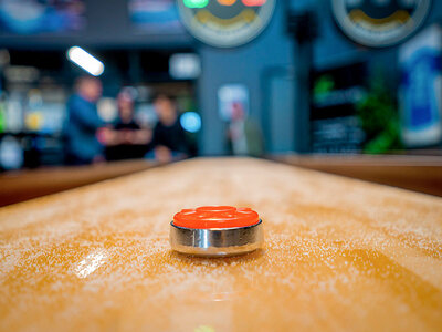 Shuffleboard hos Ballerup Event Center for 4