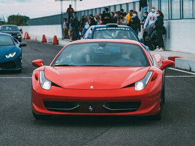 Cofanetto 1 giro su Ferrari 458 Italia e Lamborghini Huracán Avio sul Circuito Internazionale di Busca in Piemonte