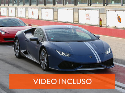 Cofanetto regalo 1 giro su Ferrari 458 Italia e Lamborghini Huracán Avio sul Circuito Internazionale di Busca in Piemonte