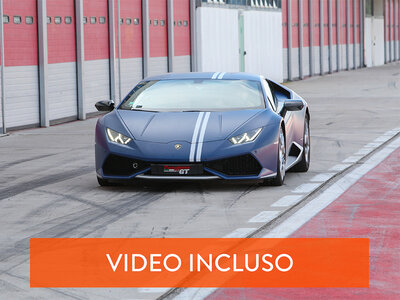 Cofanetto regalo 2 giri su Lamborghini Huracán Avio con video sul Circuito Internazionale di Busca in Piemonte