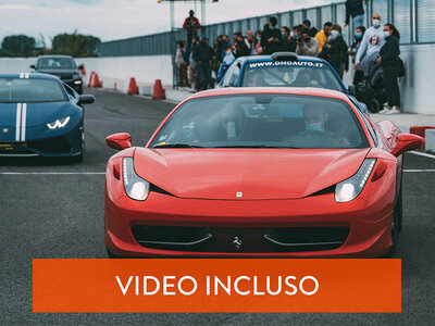 Cofanetto regalo 2 giri su una Ferrari 458 con video sul Circuito Internazionale di Busca in Piemonte