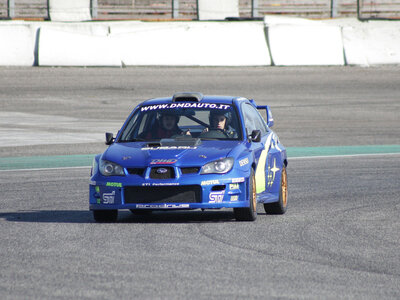 2 giri al volante di una Subaru Rally sul Circuito Internazionale di Busca in Piemonte