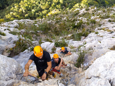 Coffret cadeau Parcours via ferrata de la Tour du Jallouvre près de Megève pour 2 confirmés