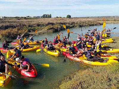 Coffret Circuit de 2 jours en canoë-kayak avec nuit en tente pour 3 personnes près de Vannes