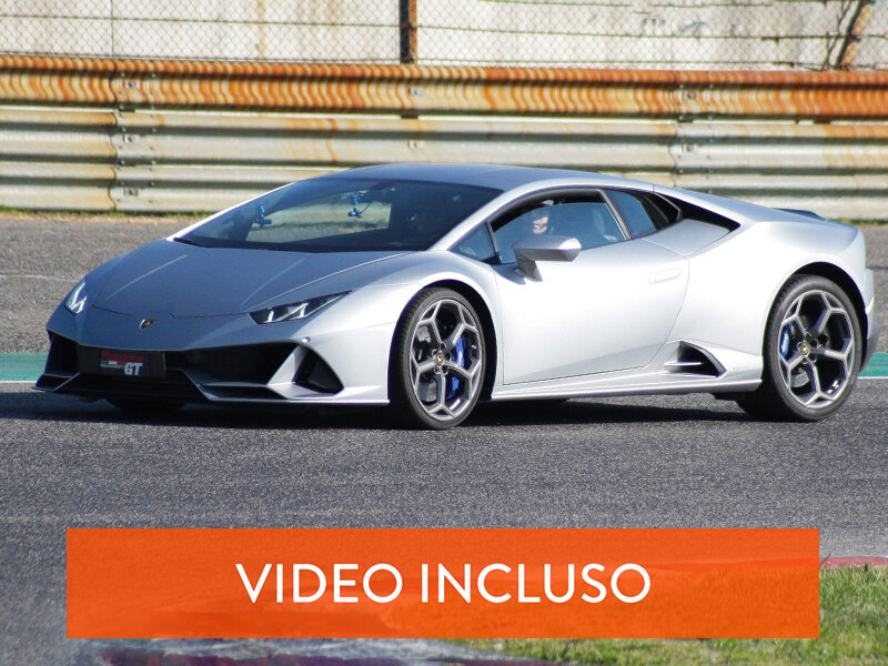 1 giro su Lamborghini Huracán Evo con video sul Circuito Internazionale di Busca in Piemonte