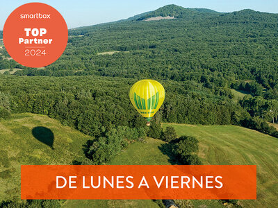 Caja regalo 1 paseo en globo con brindis por la zona de Montserrat, Barcelona