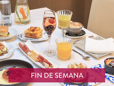 Caja regalo ¡De Brunch en A Coruña!: menú salado y dulce para 2 personas en Hotel Plaza 4*