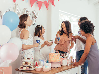 Geschenkbox Geschenkgutschein für die Babyparty - 200 €