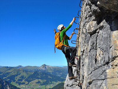 Geschenkbox Alpines Erlebnis beim Klettersteig Schnupperkurs in Schneizlreuth