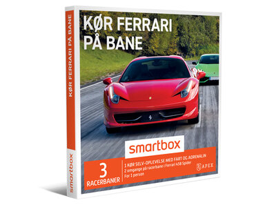 Gaveæske Kør Ferrari på bane