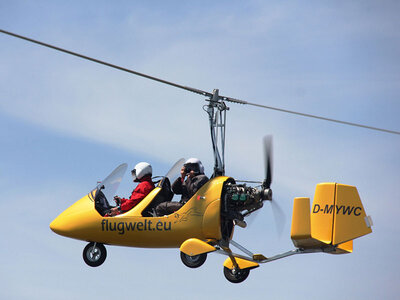 Box Flugträume werden wahr für 1 Stunde im Gyrocopter oder Sportflugzeug in der Oberpfalz