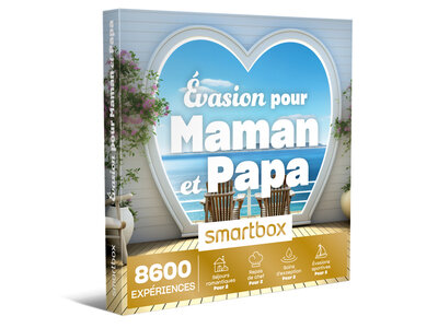 Coffret cadeau Évasion pour maman et papa