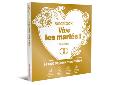 Coffret cadeau Vive les mariés ! Privilège