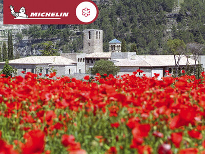 Caja regalo Hotel Món Sant Benet: 1 noche y cena en restaurante L'Ó, 1 Estrella MICHELIN