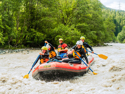 Descente sensationnelle en rafting dans les gorges de Giarsun pour 2 personnes