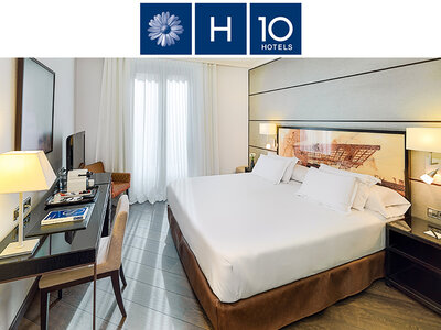 Caja regalo Hoteles H10 de 4*: 1 noche con desayuno para 2 personas