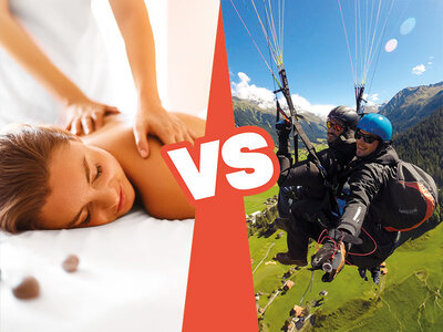 Geschenkbox Eher Entspannung oder Abenteuer?