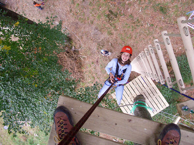 Geschenkbox Ultimatives Kletterabenteuer im Natur-Hochseilgarten Willingen