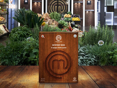 Cofanetto Sapori firmati MasterChef a domicilio: 1 Mistery Box a scelta tra 5 con lampada ufficiale