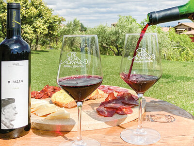 Caja Bodega Bello Berganzo: visita, cata y aperitivo para 2