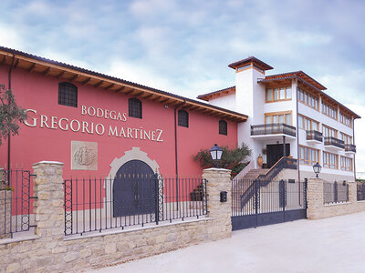 Caja regalo Bodegas Gregorio Martínez: visita a la bodega de 2h y cata de vinos para 2