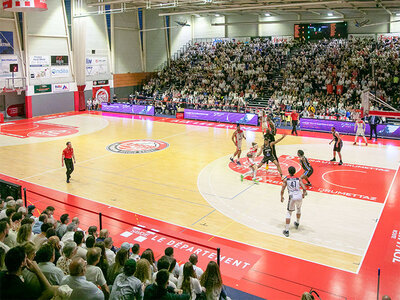 Billet VIP pour un match au choix de l'Aix Maurienne Savoie Basket avec cocktails pour 2