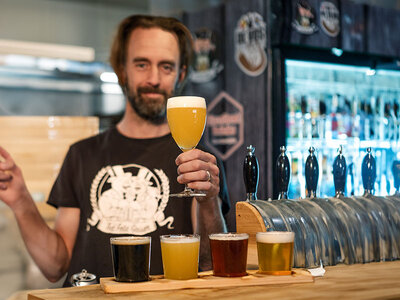 Presentbox Dart & toast på bryggeripub