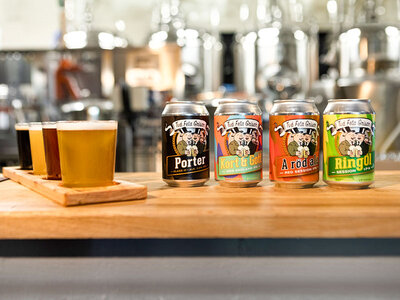 Dart & hamburgare på bryggeripub