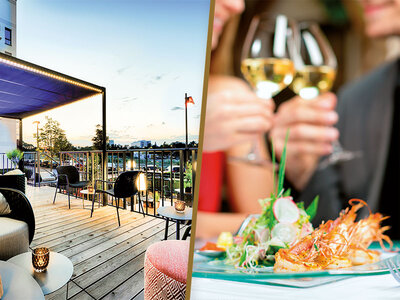 Geschenkbox Luxuriöser Kurzurlaub mit Spa und Dinner in Frankfurt