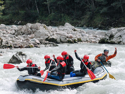 Wilde Action-Rafting-Tour zwischen Bayern und Salzburg