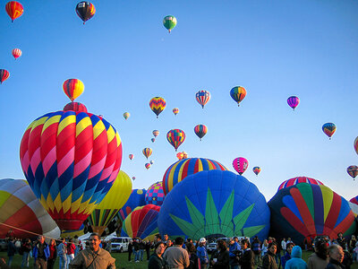 Ballonvaart over Namen met champagne voor 2