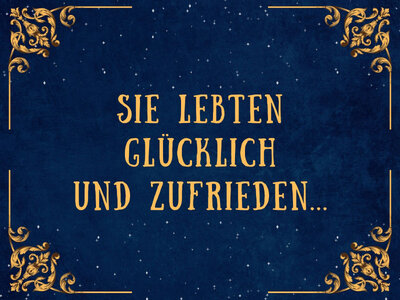 Geschenkbox Und sie lebten glücklich bis ans Ende ihrer Tage...