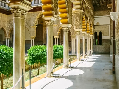 Caja Sevilla y su color especial: 1 visita guiada a la catedral y al Real Alcázar
