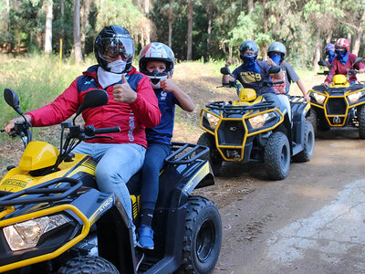 Ruta en quad en pareja: tour de 1 hora para 2 personas