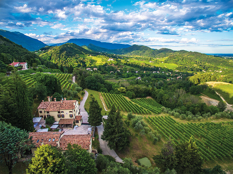 1 notte in Suite in Villa sulle colline del Prosecco in Veneto con romantico picnic tra le vigne