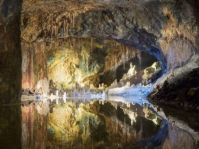 Drei magische Welten für ein Familientrio: Feengrotten, Abenteuerwald und Erlebnismuseum