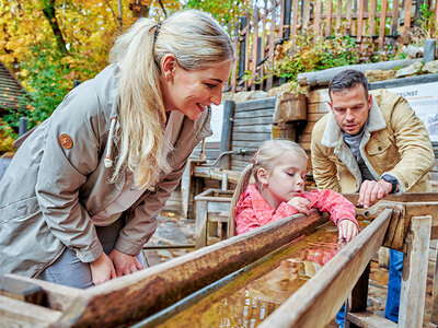 Geschenkbox Feenreiche Familienexpedition zu den Feengrotten, Abenteuerwald und Grottoneum in Saalfeld für 4 Personen