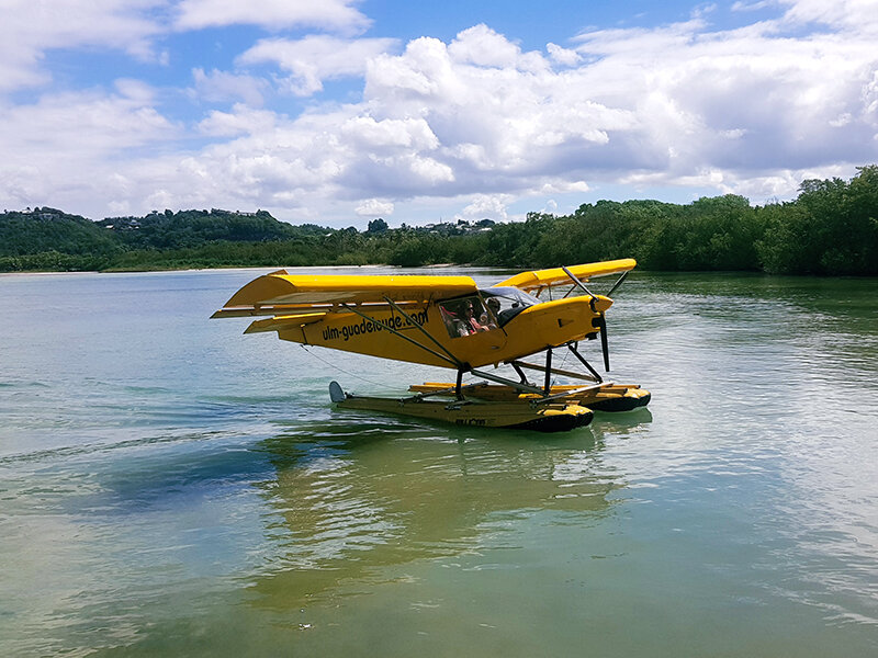 Vol en hydravion de 20 min au-dessus de la Guadeloupe