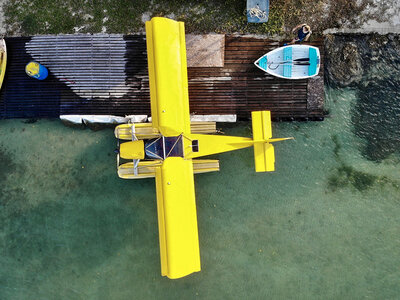 Vol en hydravion de 20 min au-dessus de la Guadeloupe