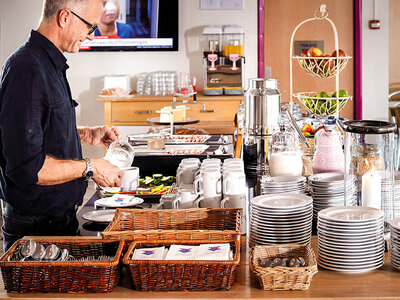 Hotel med morgenmad i Odense for 2