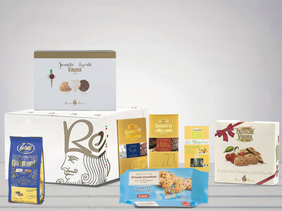 Cofanetto regalo Dulcis in fundo: 1 ricca consegna a domicilio di dolci tipici italiani