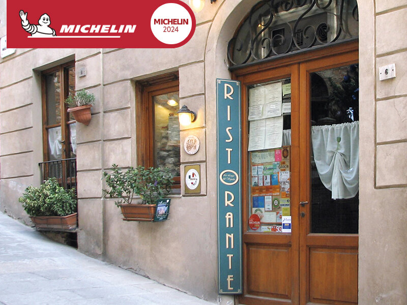 La Toscana dei sapori: menù degustazione presso Le Logge del Vignola della Guida MICHELIN