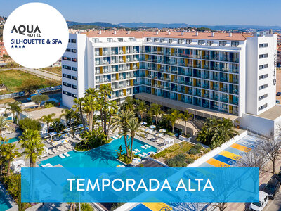 Caja regalo AQUA Hotel Silhouette & Spa - Adults Only 4*, Costa Brava: 1 noche en habitación premium y desayuno