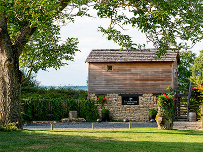 Coffret 2 jours en roulotte ou cabanon premium avec détente en Bourgogne