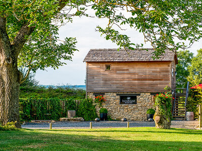 Coffret cadeau 2 jours en roulotte ou cabanon premium avec dîner en Bourgogne