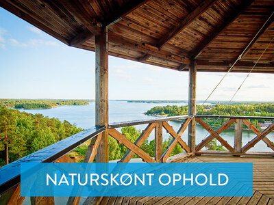 Gaveæske Ophold med middag på naturskønne Fredriksborg Hotel for 2